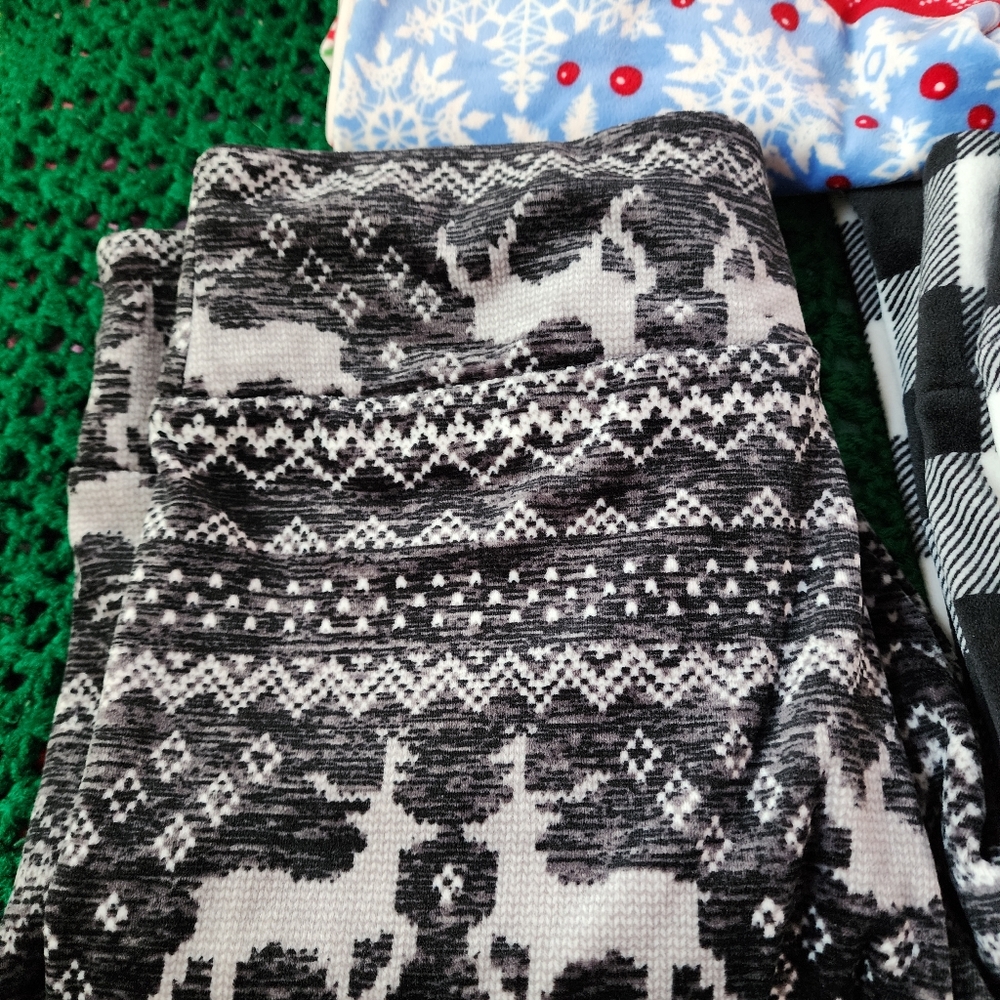 Lot of 4 leggings - Picture 2 of 8